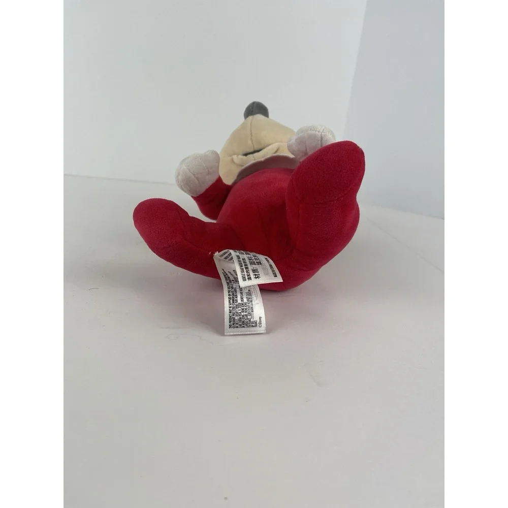 Disney Parks‎ Minnie Mouse My First Christmas Plush Red Gray with Bow Size 12